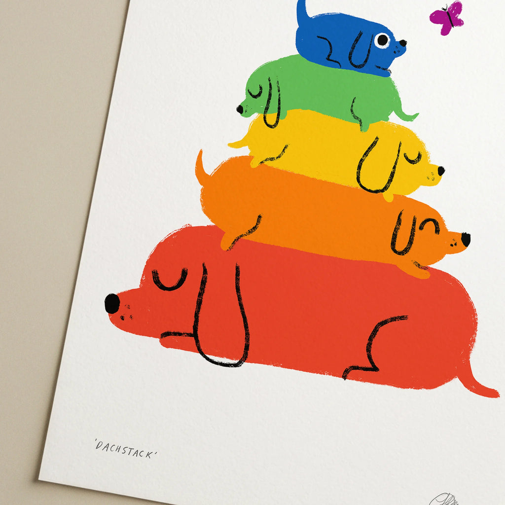 Rainbow Dachstack